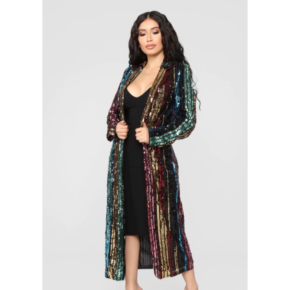 Sequin duster